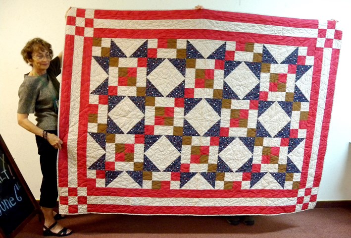 Kay Hartman - Patriotic Quilt for her Mother